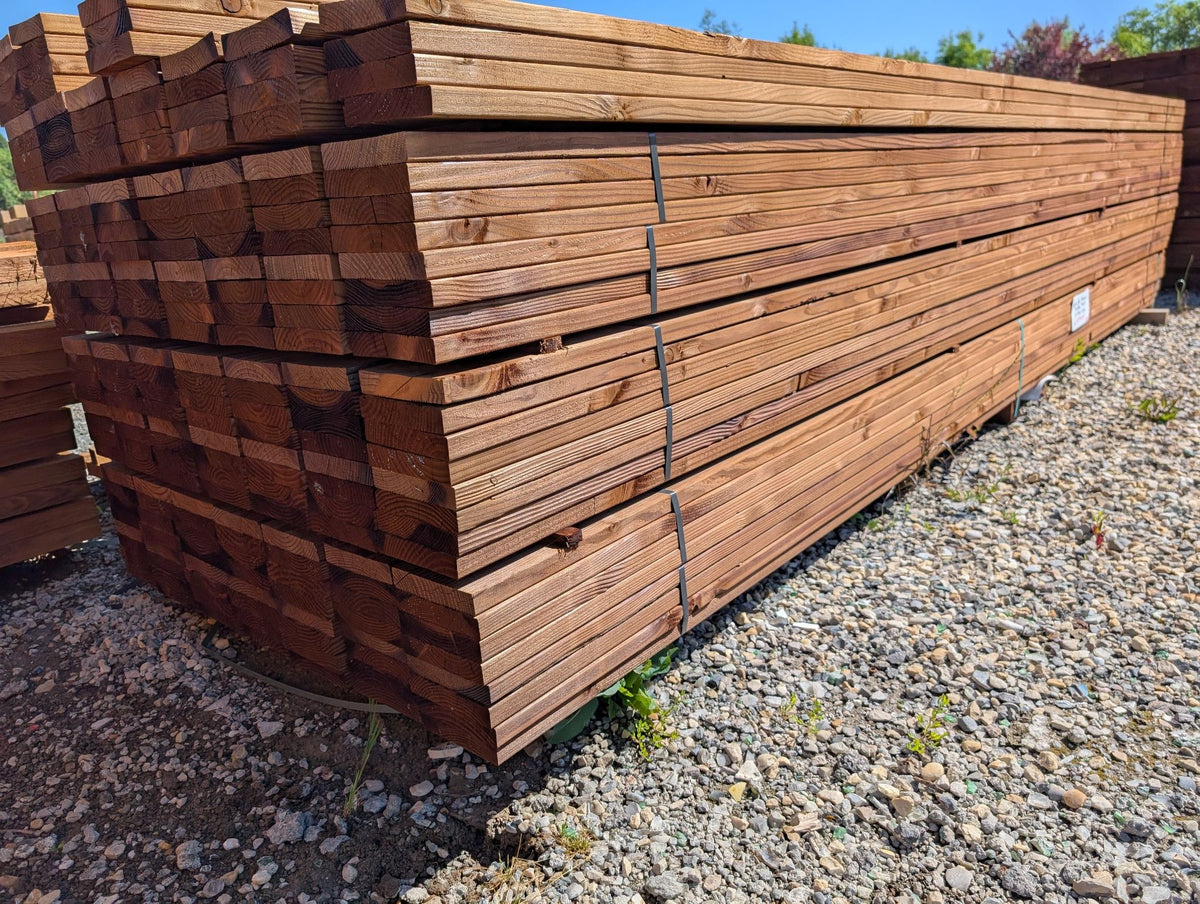 Lame de terrasse choix 1 en douglas traité , 28.00€/ m2