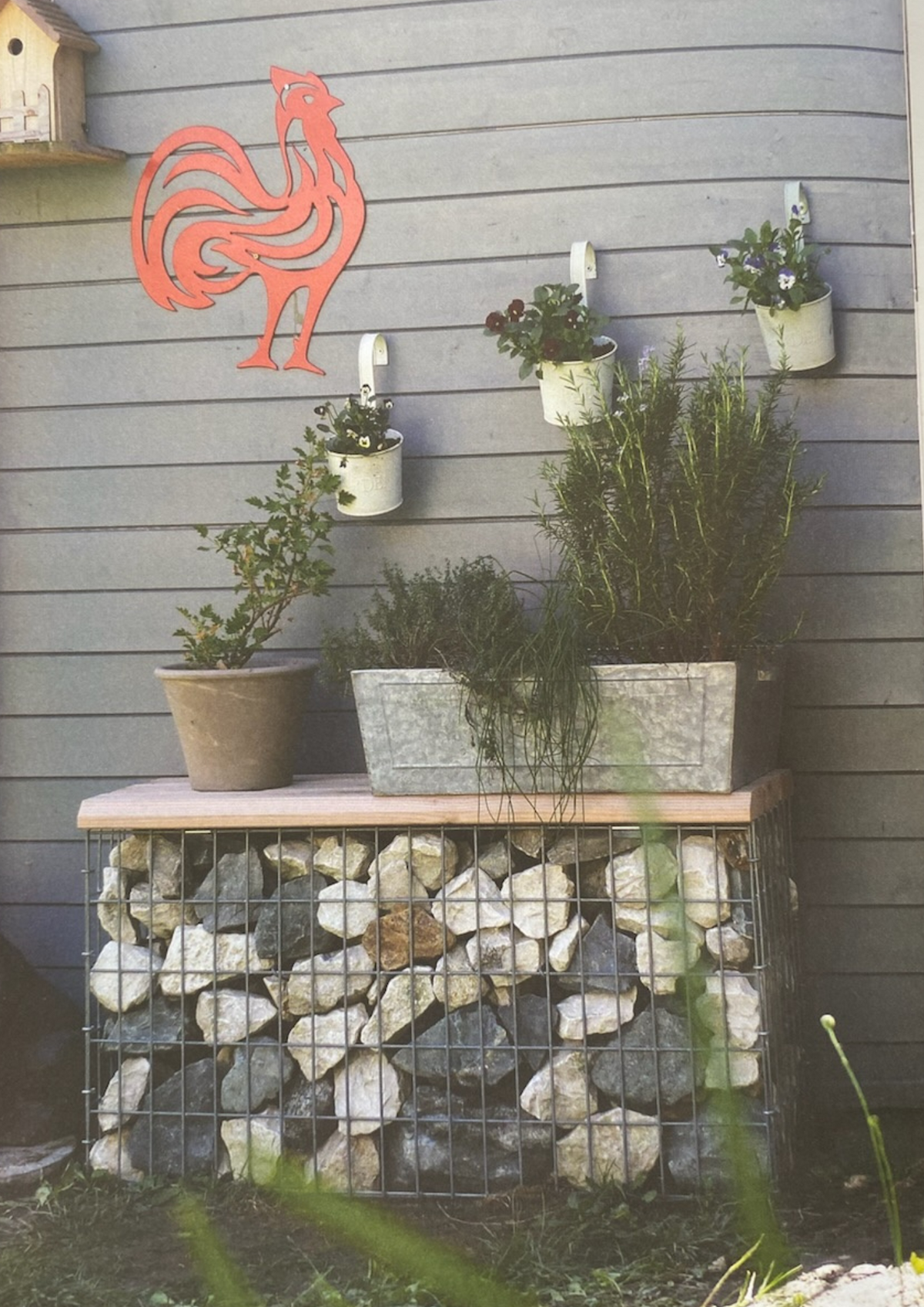 Jardinière Gabion à partir de