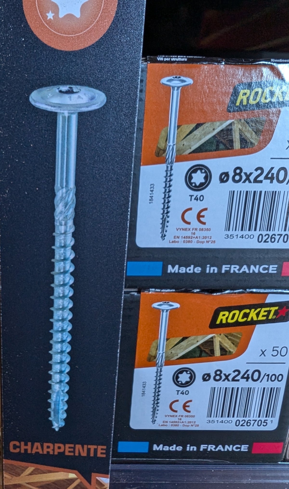 Vis de charpente ROCKET