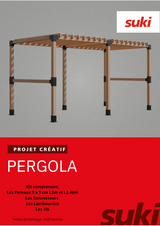 KIT PERGOLA 6 x 3 m