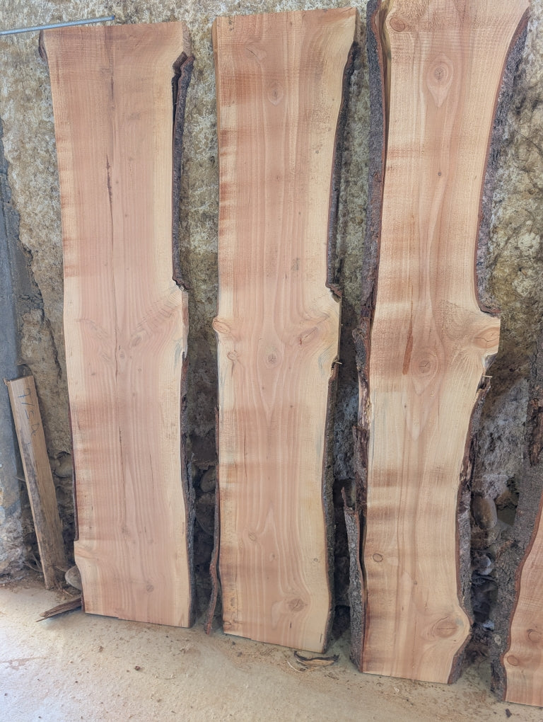 Plateau brut en Douglas – Forme naturelle et dimensions variables